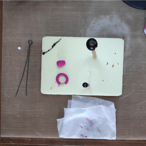 צביעת החלקים